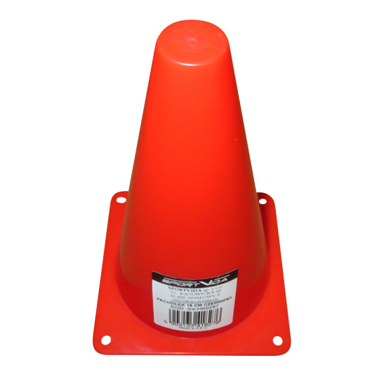 Tréninkový kužel 23 cm Sportvida červený Tréninkový kužel 23 cm Sportvida červený