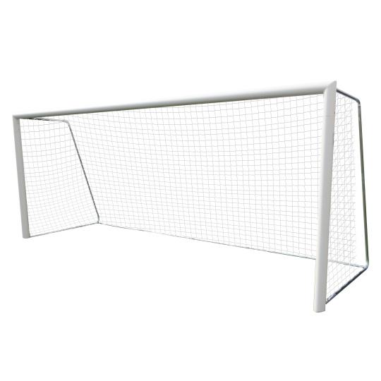 Síť na fotbal, 5 x 2m, 3 mm polypropylen, dvoubarevná, červeno-černá, bezuzlová Síť na fotbal, 5 x 2m, 3 mm polypropylen, dvoubarevná, červeno-černá, bezuzlová