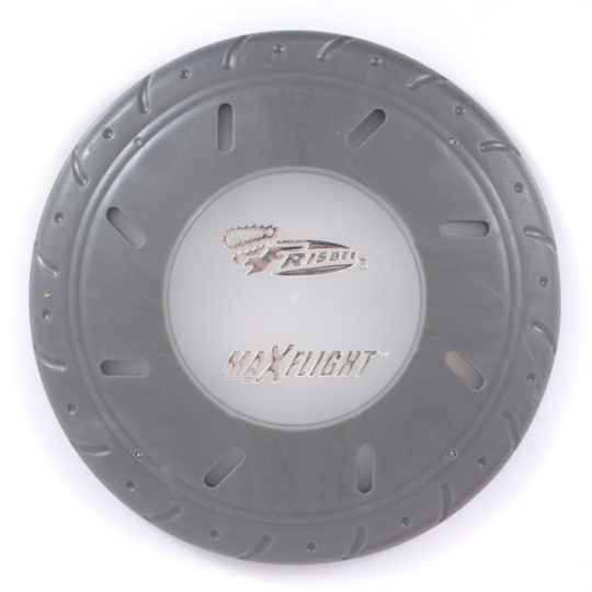Létajicí talíř Frisbee Wham-O MAX FLIGHT 160 g svitící šedý