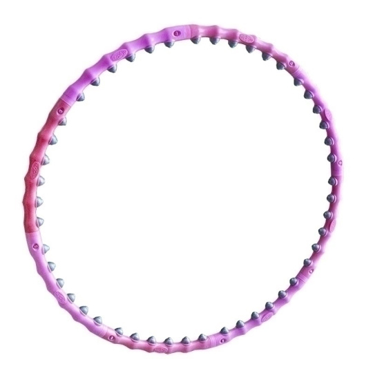 Hula Hoop 90 cm masážní růžová Hula Hoop 90 cm masážní růžová