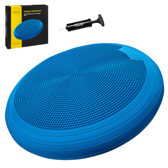 Balanční čočka 4FIZJO 60 cm modrá Balanční čočka 4FIZJO 60 cm modrá