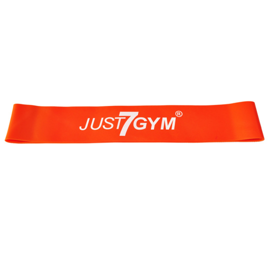 Mini power band 61x5x0,13 cm oranžový Just7Gym Mini power band 61x5x0,13 cm oranžový Just7Gym