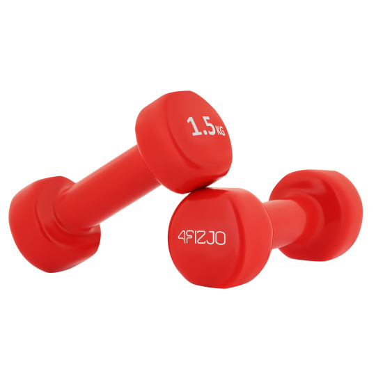 Jednoručky vinyl 4Fizjo 2 x 1,5 kg Classic Jednoručky vinyl 4Fizjo 2 x 1,5 kg Classic