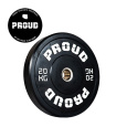 Olympijský kotouč PROUD TRAINING BUMPER PLATE BLACK 20 kg