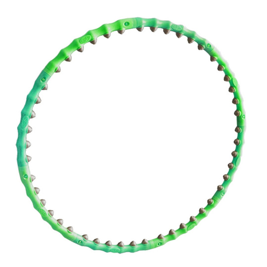 Hula Hoop 90 cm masážny zelený