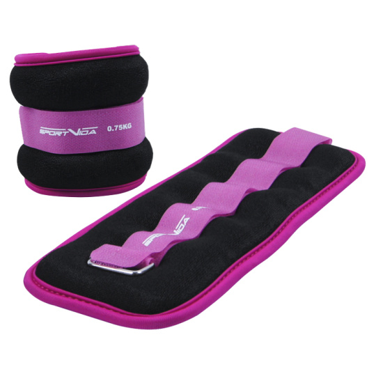 Závaží na kotník/zápěstí 2 x 0,75 kg Sportvida Závaží na kotník/zápěstí 2 x 0,75 kg Sportvida