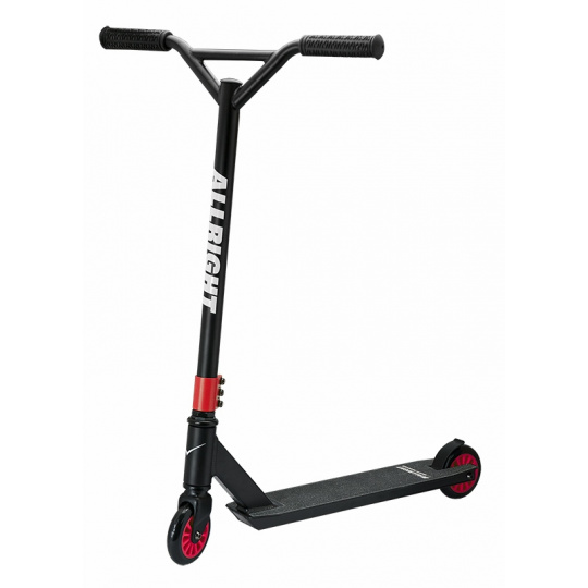 Koloběžka ALLRIGHT STUNT PROSKATE BLACK/ RED