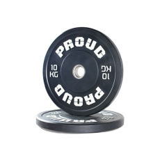 Olympijský kotouč PROUD TRAINING BUMPER PLATE BLACK 10 kg