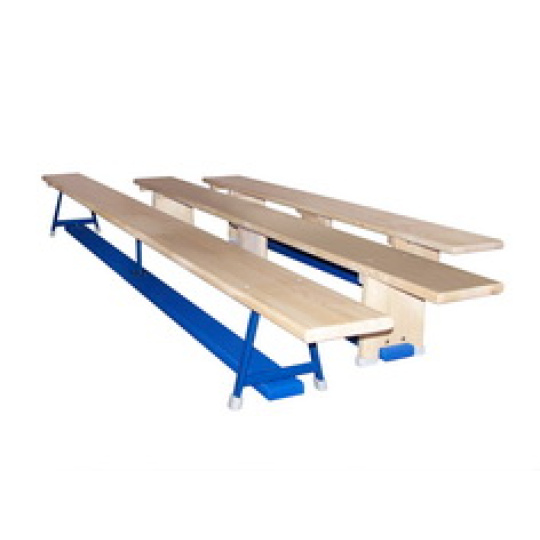 Gymnastická lavička s kovovou konstrukcí 4 m Gymnastická lavička s kovovou konstrukcí 4 m