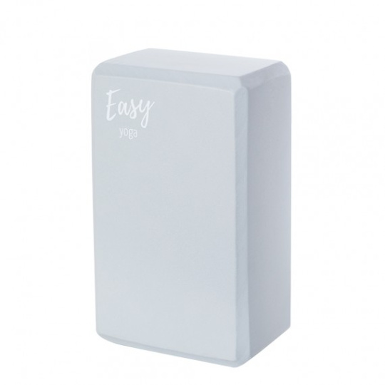 Jóga kostka Easy šedá 10 cm Jóga kostka Easy šedá 10 cm