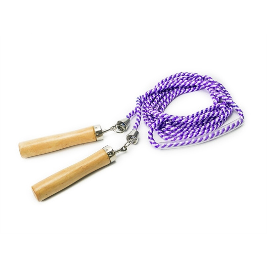 Švihadlo Allright nylonové 2,8 m - fialová Švihadlo Allright nylonové 2,8 m - fialová
