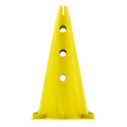 Tréninkový kužel 30 cm Sportvida žlutá