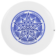 Létajicí talíř Frisbee X-COM UP175 Ultimate STAR UV 175 g bílý - chameleon