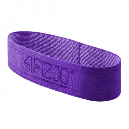 Textilní Flex Band 4FIZJO fialový odpor 16 - 22  kg