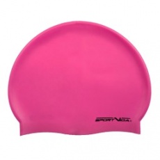 Růžová plavecká čepice