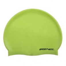 Zelená plavecká čepice