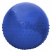 Gymnastický míč Sportvida 65 cm s výčnělky ANTI BURST modrý