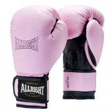 Růžové boxerské rukavice LIMITED EDITION ALLRIGHT HOLLAND 8oz