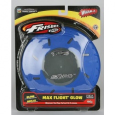 Létajicí talíř Frisbee Wham-O MAX FLIGHT 160 g svitící modrý