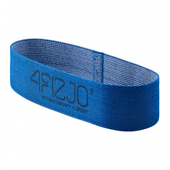Textilní Flex Band 4FIZJO modrý odpor 10 - 15  kg