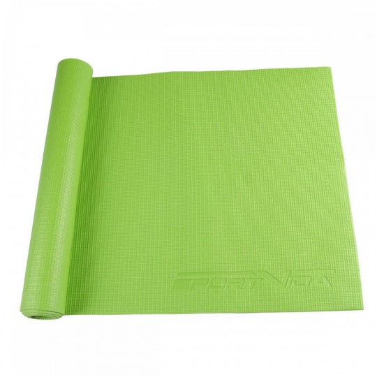 Podložka na cvičení jogy 4 mm Sportvida zelená