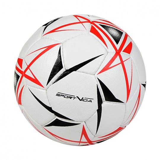 Futsalový míč SPORTVIDA Game - velikost 4, bílá