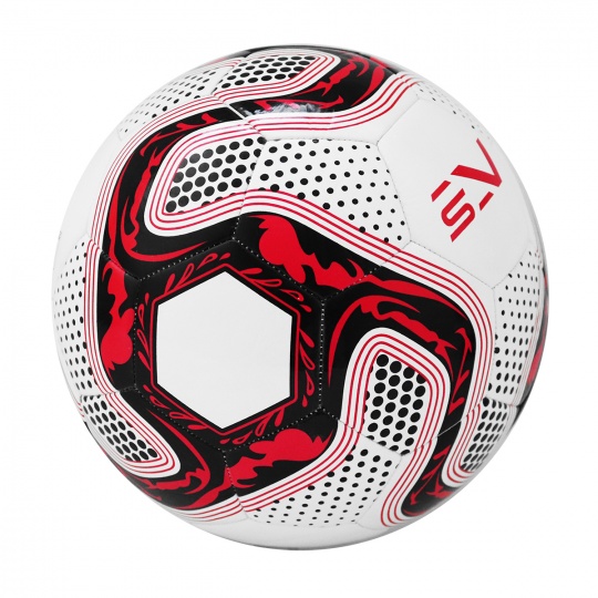 Fotbalový míč SPORTVIDA rozměr 5 - ORLIK červený