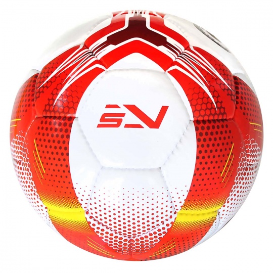Fotbalový míč SPORTVIDA rozměr 5 - MATCH červený