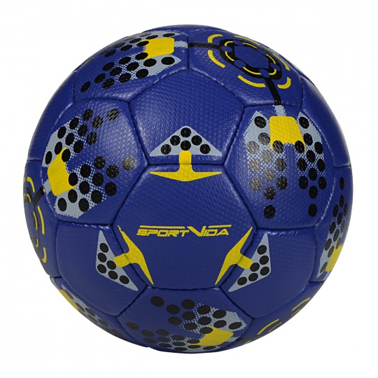 Futsalový míč SPORTVIDA- velikost 4, modrý