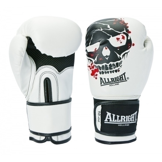 Boxerské rukavice Allright Holland Skull 12 oz 
